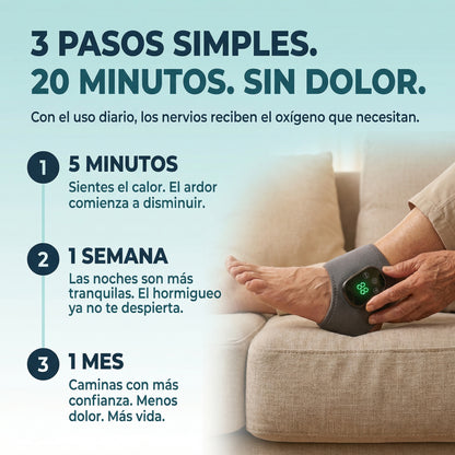Sistema Neuro Oxigena los nervios de tus pies y recupera la sensibilidad
