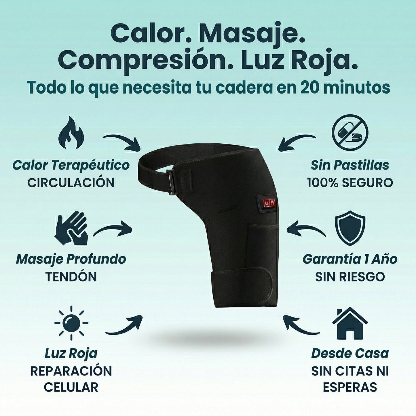 Reactiva la Reparación de tu Cadera en 20 Minutos desde Casa