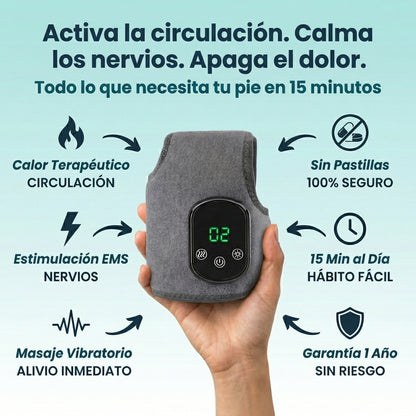 Sistema Neuro Oxigena los nervios de tus pies y recupera la sensibilidad